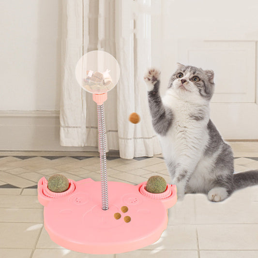 Leaking Food Ball Self-Playing Tumbler Toy